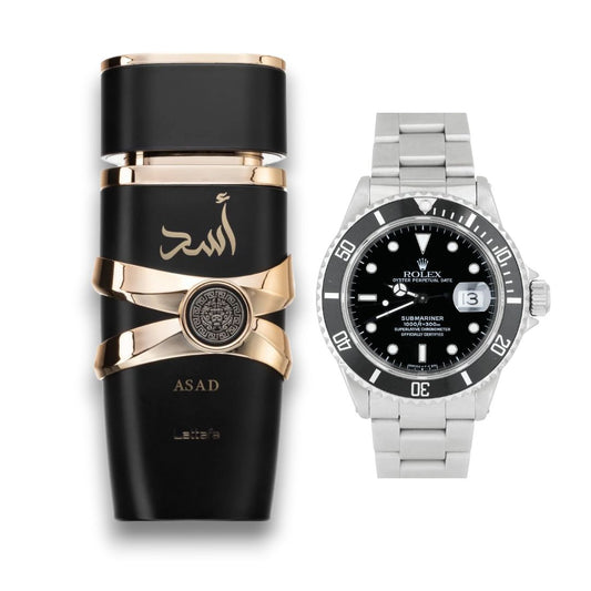 Combo Legado | Perfume Asad + Reloj Submariner